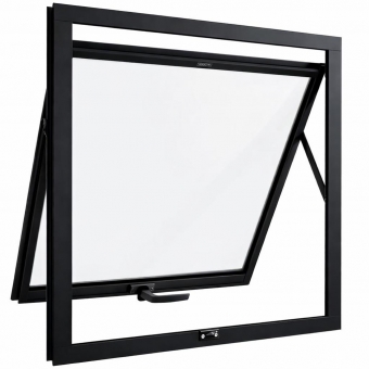 Janela de Alumínio  Ar com Vidro Boreal